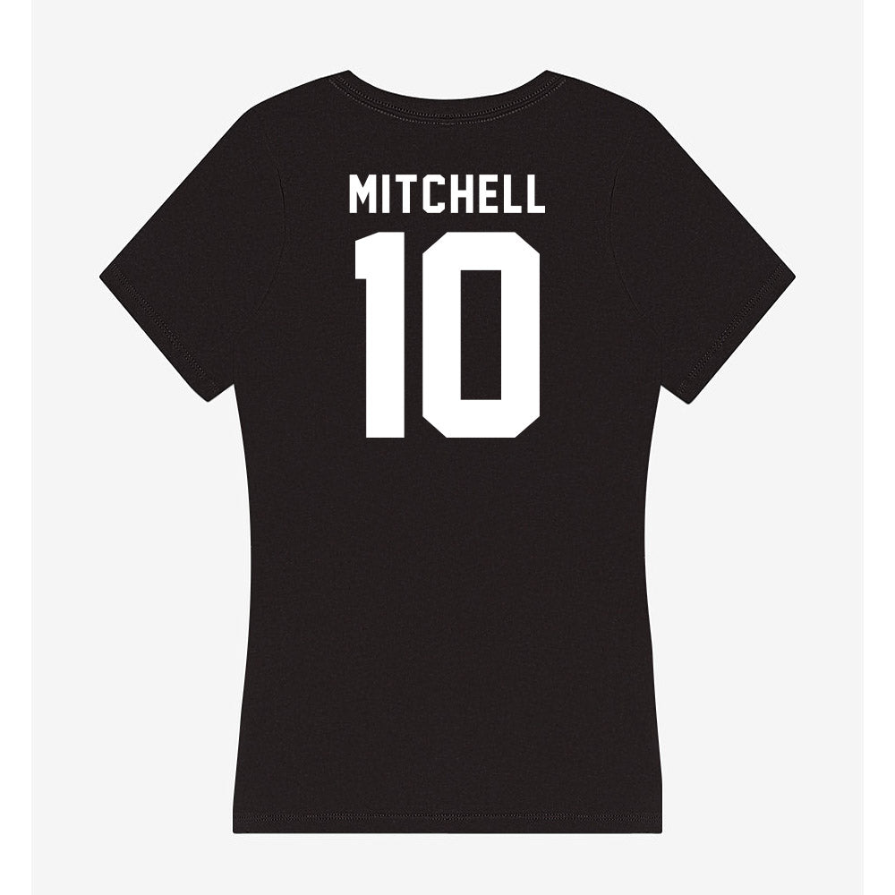 Georgia - NCAA Softball : Mollie Mitchell - Women's V-Neck T-Shirt-1