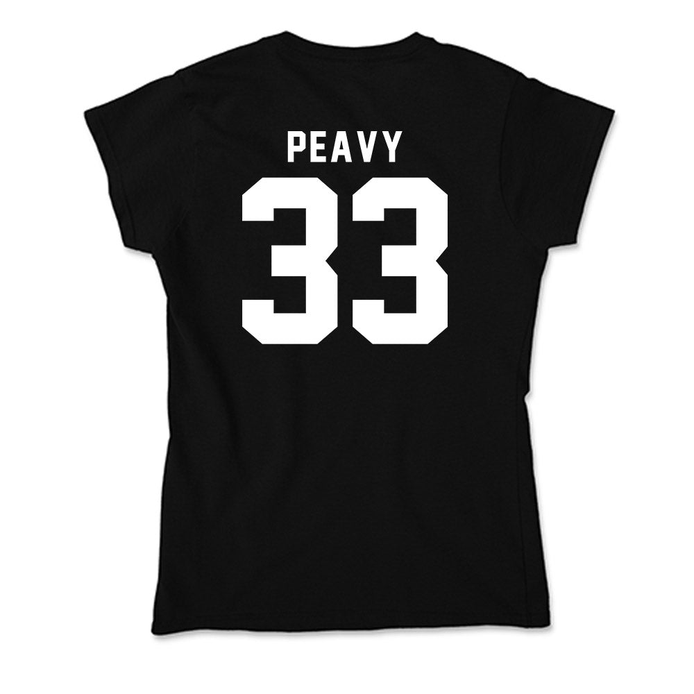 Georgia - NCAA Baseball : Jackson Peavy - Soft Style Women’s T-Shirt-1