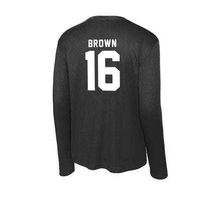 Georgia - NCAA Baseball : Zachary Brown - Activewear Long Sleeve T-Shirt-1