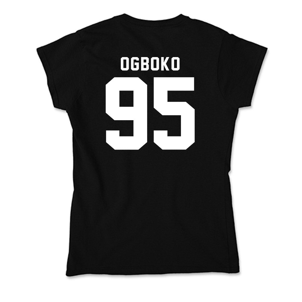 Georgia - NCAA Football : Nnamdi Ogboko - Soft Style Women’s T-Shirt-1