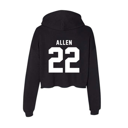 Georgia - NCAA Baseball : Henry Allen - Women's Crop Fleece Hoodie-1