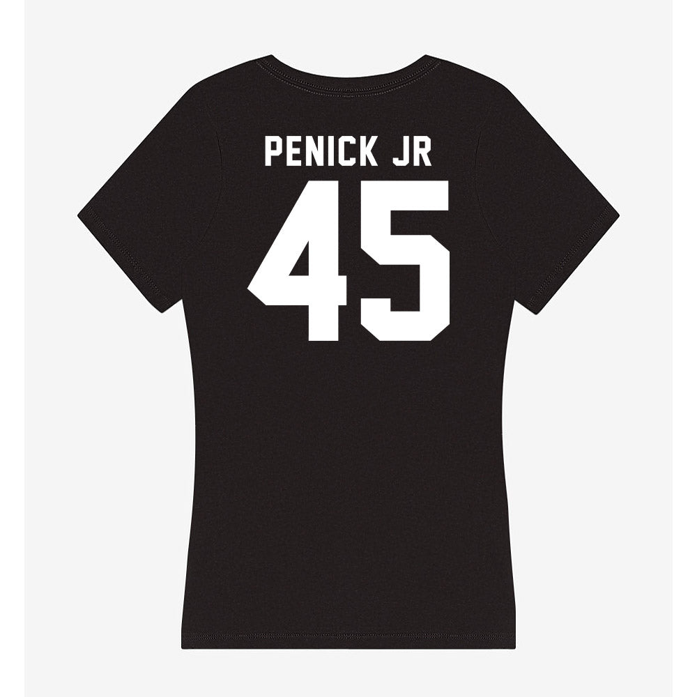 Georgia - NCAA Football : Terrence Penick Jr - Women's V-Neck T-Shirt-1