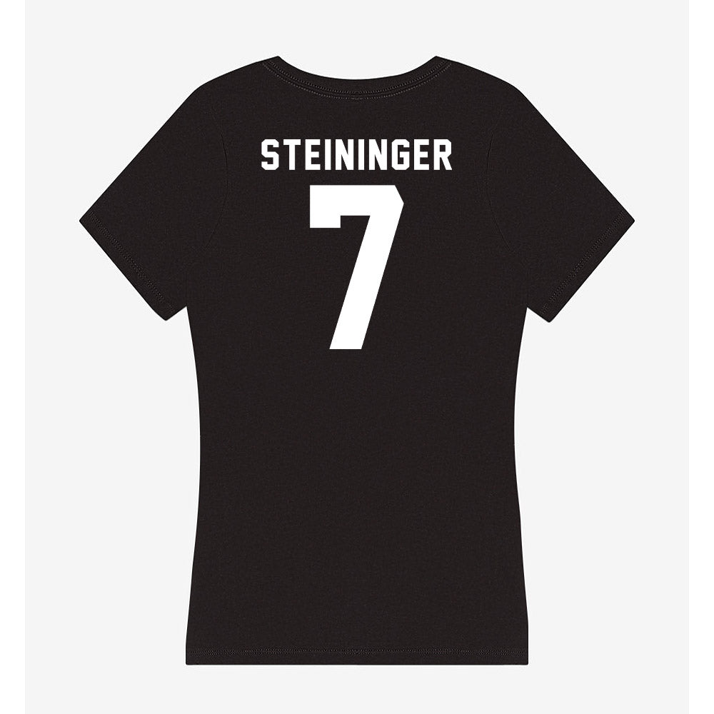 Georgia - NCAA Women's Volleyball : Keira Steininger - Women's V-Neck T-Shirt-1
