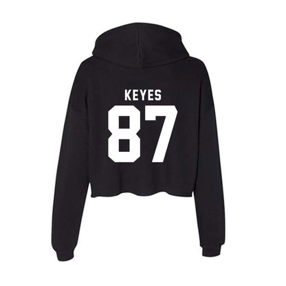 Georgia - NCAA Football : Lincoln Keyes - Women's Crop Fleece Hoodie-1