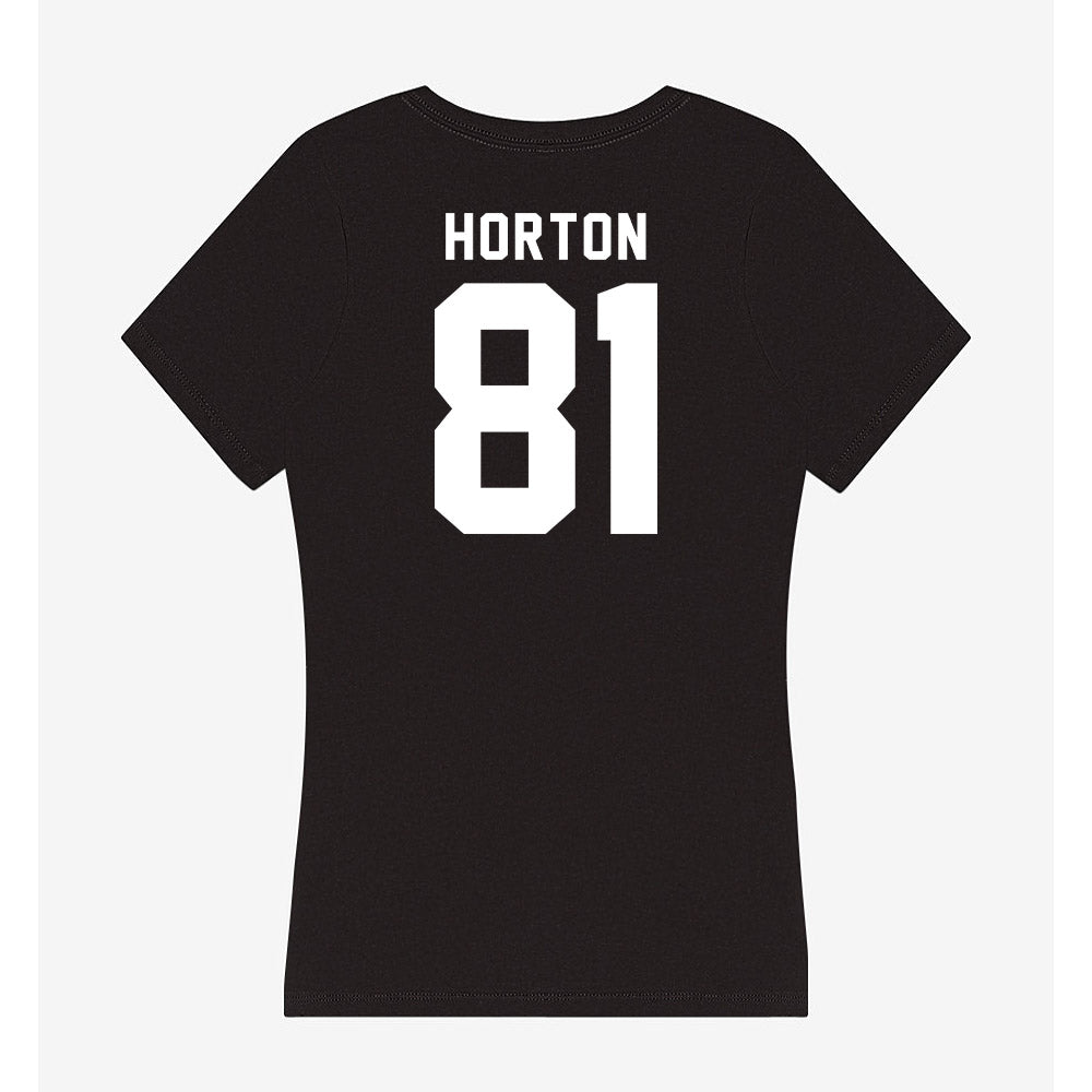 Georgia - NCAA Football : Joshua Horton - Women's V-Neck T-Shirt-1