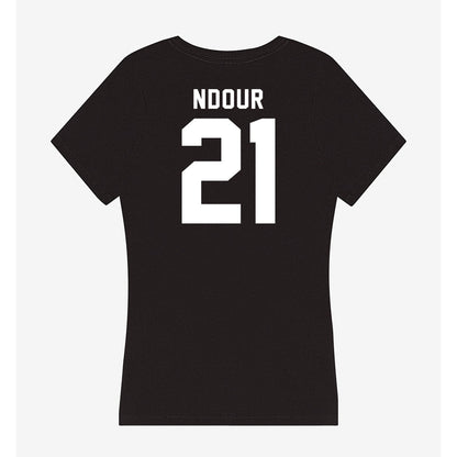 Georgia - NCAA Women's Basketball : Aicha Ndour - Women's V-Neck T-Shirt-1