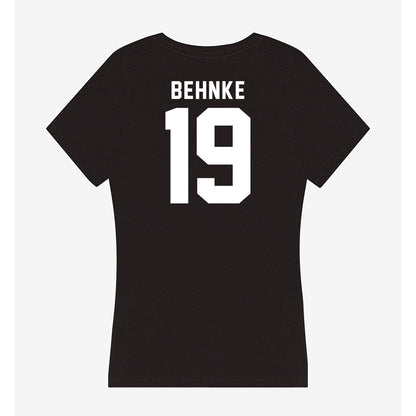 Georgia - NCAA Baseball : Andrew Behnke - Women's V-Neck T-Shirt-1