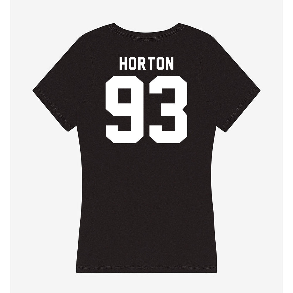 Georgia - NCAA Football : Carter Horton - Women's V-Neck T-Shirt-1