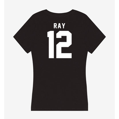 Georgia - NCAA Softball : Natalie Ray - Women's V-Neck T-Shirt-1