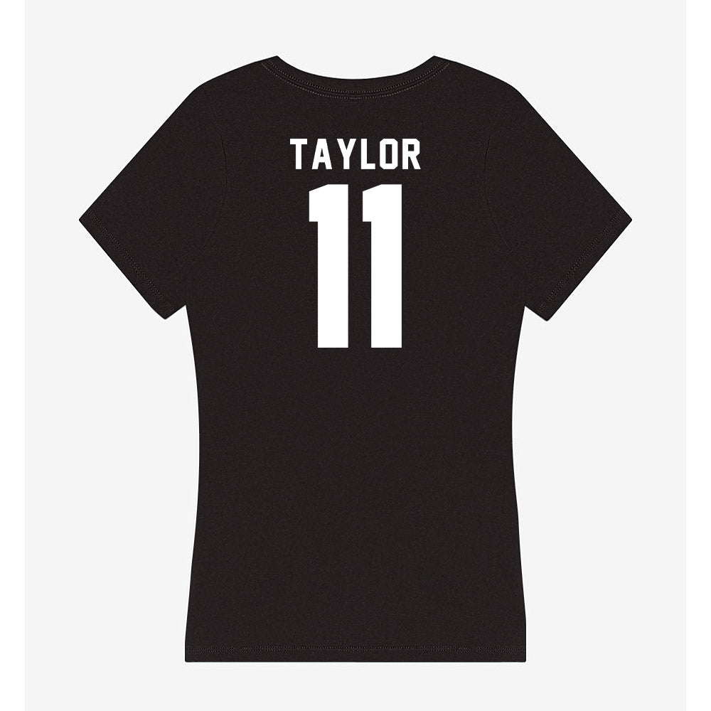 Georgia - NCAA Football : Talyn Taylor - Women's V-Neck T-Shirt-1