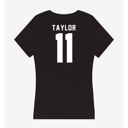 Georgia - NCAA Football : Talyn Taylor - Women's V-Neck T-Shirt-1