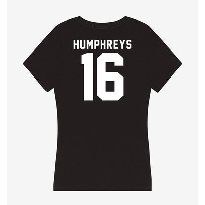 Georgia - NCAA Football : London Humphreys - Women's V-Neck T-Shirt-1