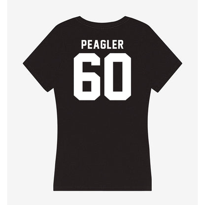 Georgia - NCAA Football : Henry Peagler - Women's V-Neck T-Shirt-1