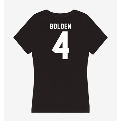 Georgia - NCAA Football : KJ Bolden - Women's V-Neck T-Shirt-1