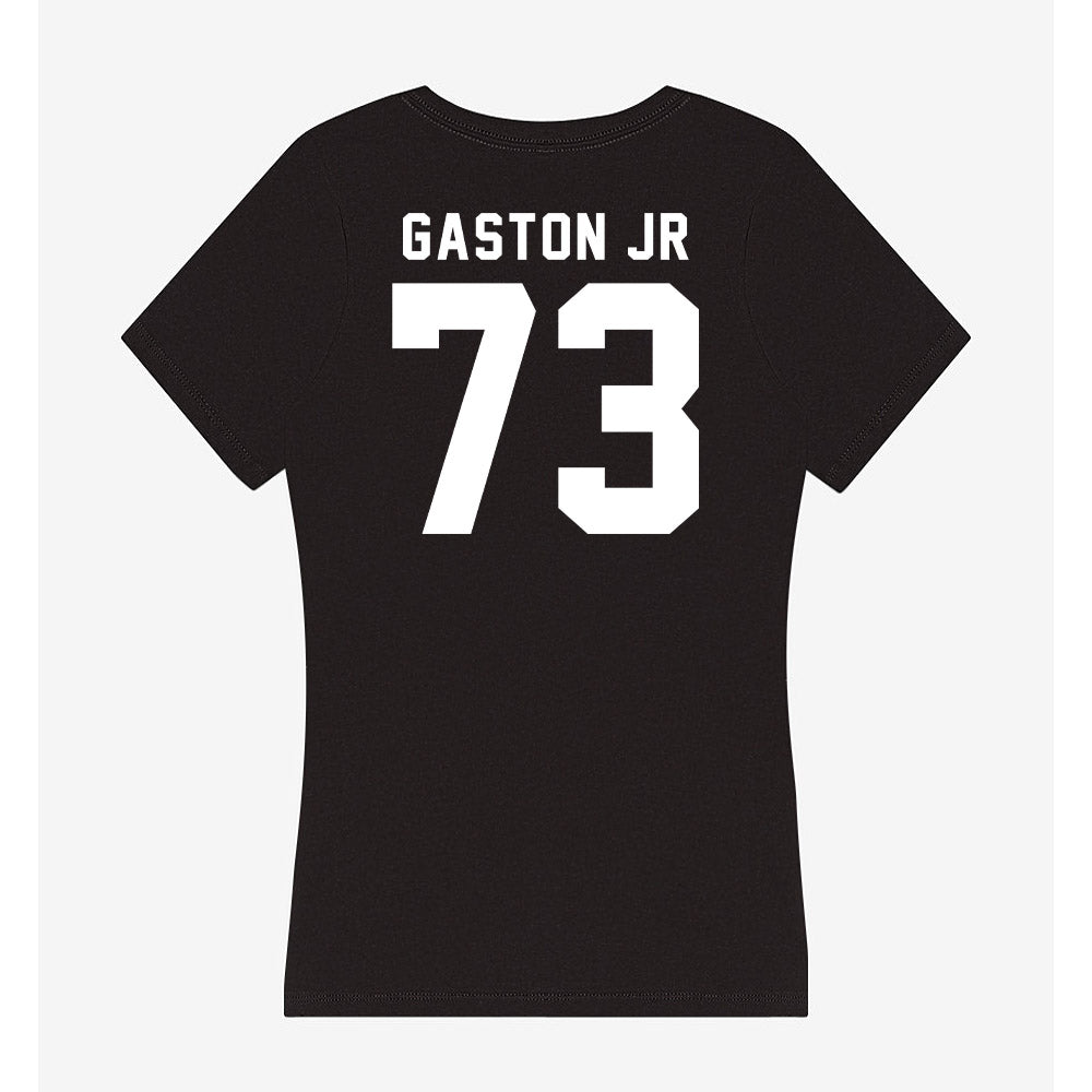 Georgia - NCAA Football : Juan Gaston Jr - Classic Shersey Women's V-Neck T-Shirt-1