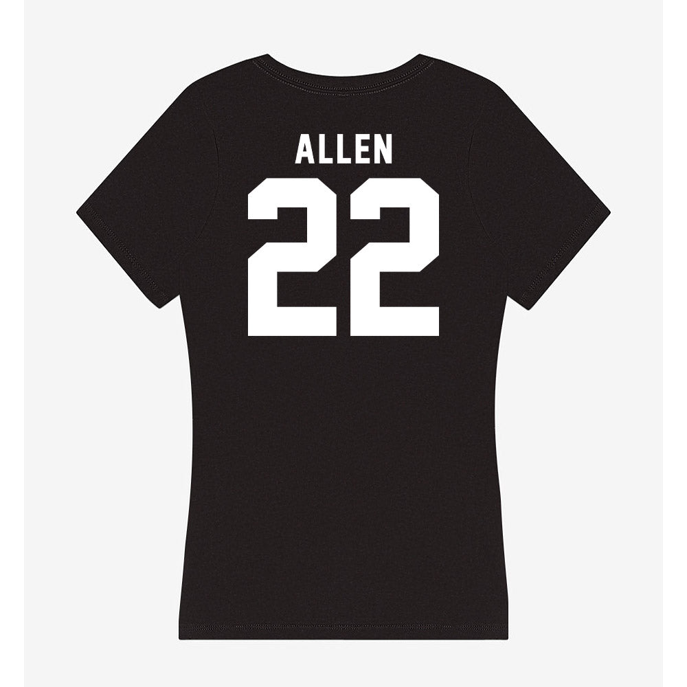 Georgia - NCAA Baseball : Henry Allen - Women's V-Neck T-Shirt-1