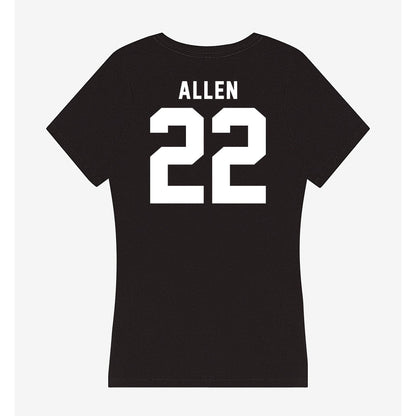 Georgia - NCAA Baseball : Henry Allen - Women's V-Neck T-Shirt-1
