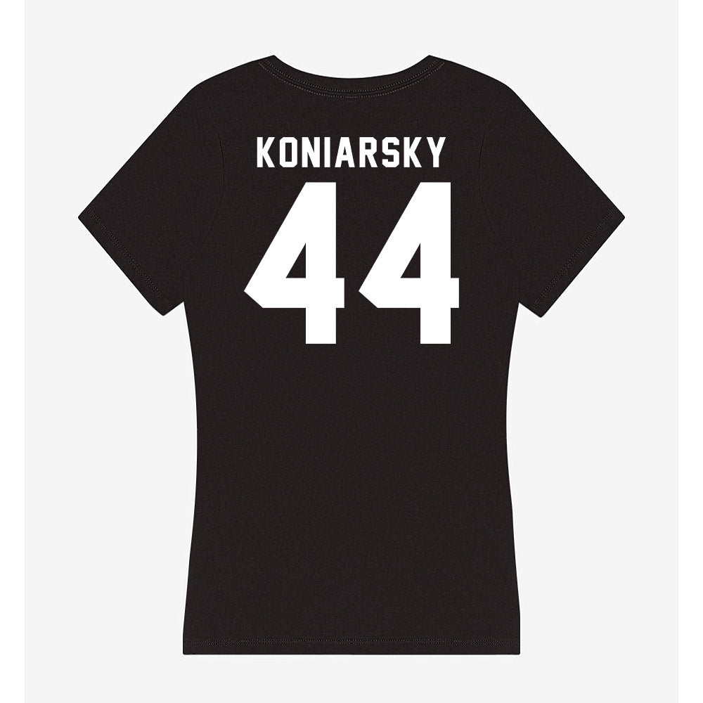 Georgia - NCAA Baseball : Cole Koniarsky - Women's V-Neck T-Shirt-1
