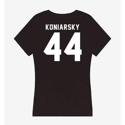 Georgia - NCAA Baseball : Cole Koniarsky - Women's V-Neck T-Shirt-1