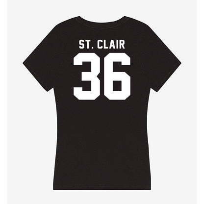 Georgia - NCAA Football : Jackson St. Clair - Women's V-Neck T-Shirt-1