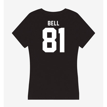 Georgia - NCAA Football : Jeremy Bell - Women's V-Neck T-Shirt-1
