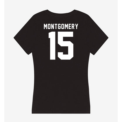 Georgia - NCAA Football : Ryan Montgomery - Women's V-Neck T-Shirt-1