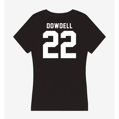 Georgia - NCAA Football : Dante Dowdell - Women's V-Neck T-Shirt-1