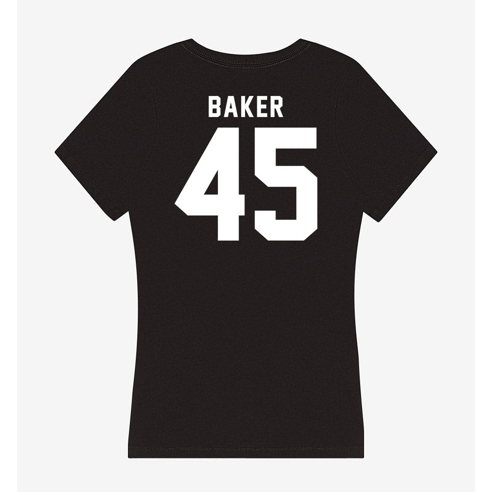 Georgia - NCAA Football : Chaz-Anthony Baker - Women's V-Neck T-Shirt-1
