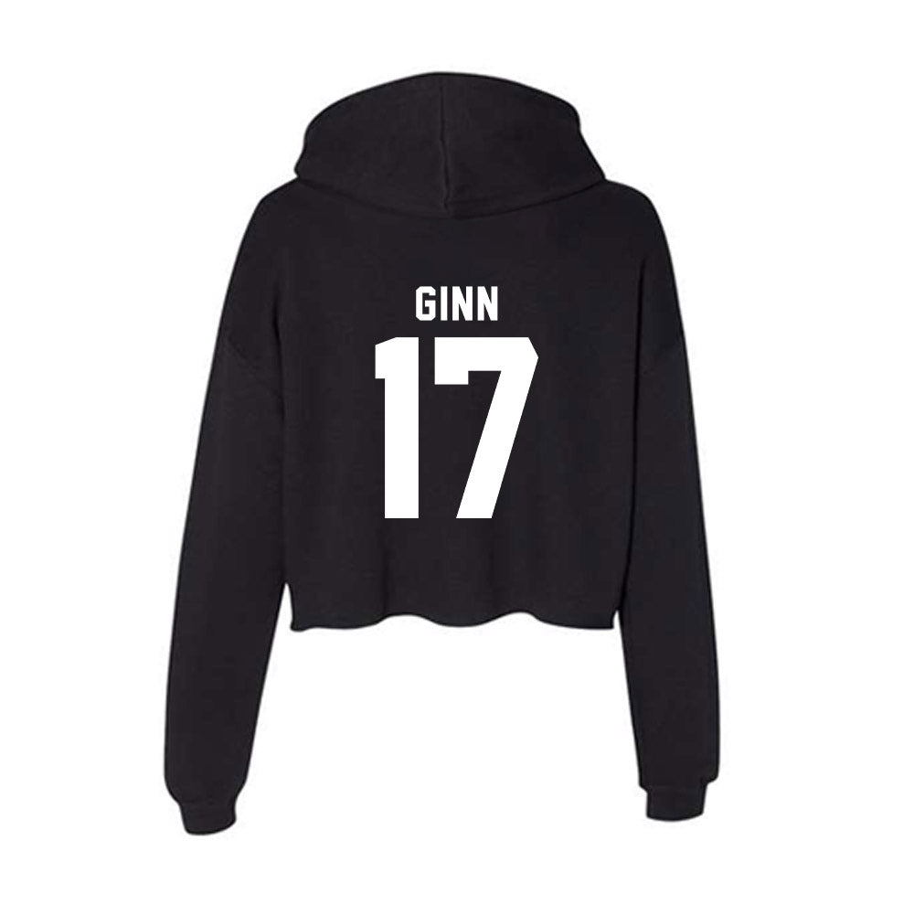 Georgia - NCAA Football : Colter Ginn - Women's Crop Fleece Hoodie-1