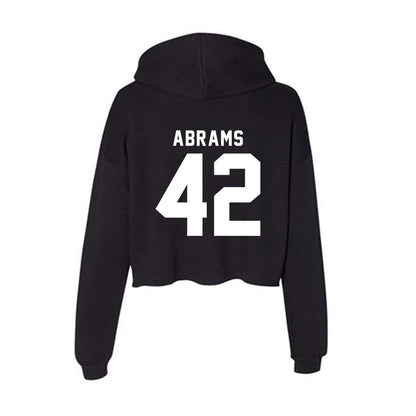 Georgia - NCAA Football : Nick Abrams - Classic Shersey Women's Crop Fleece Hooded Sweatshirt-1