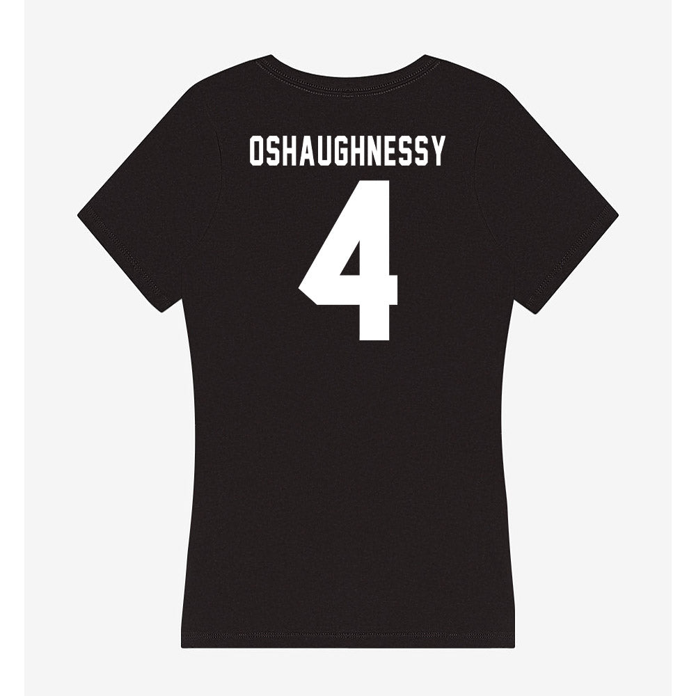 Georgia - NCAA Baseball : Michael Oshaughnessy - Women's V-Neck T-Shirt-1