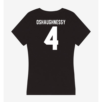 Georgia - NCAA Baseball : Michael Oshaughnessy - Women's V-Neck T-Shirt-1