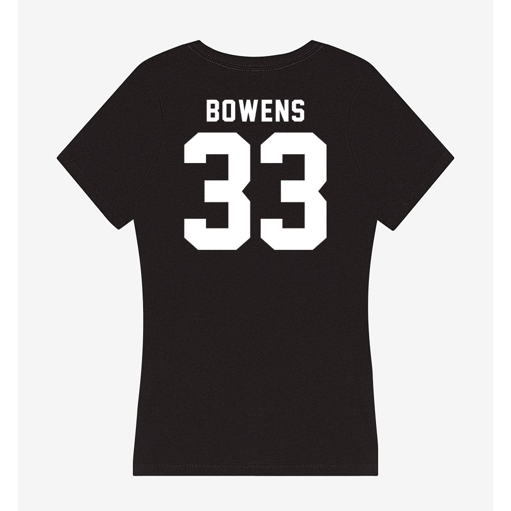 Georgia - NCAA Football : Chauncey Bowens - Women's V-Neck T-Shirt-1