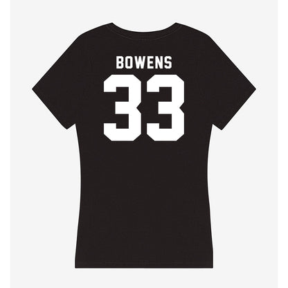 Georgia - NCAA Football : Chauncey Bowens - Women's V-Neck T-Shirt-1