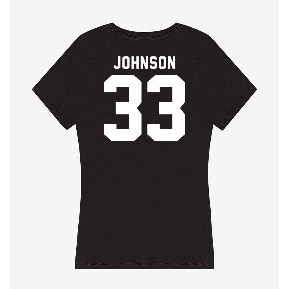 Georgia - NCAA Softball : Maddie Johnson - Women's V-Neck T-Shirt-1