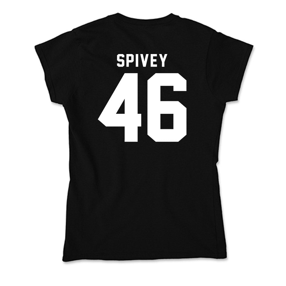 Georgia - NCAA Baseball : Logan Spivey - Soft Style Women’s T-Shirt-1