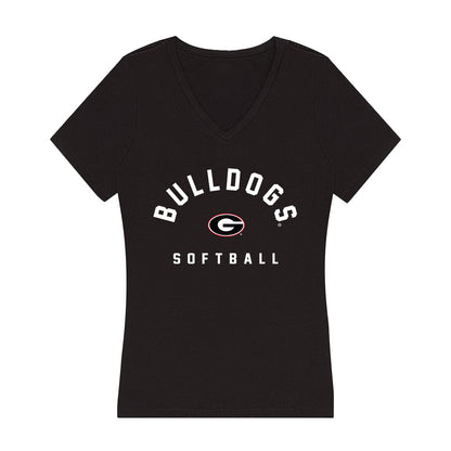Georgia - NCAA Softball : Luna Taboas - Classic Shersey Women's V-Neck T-Shirt-0