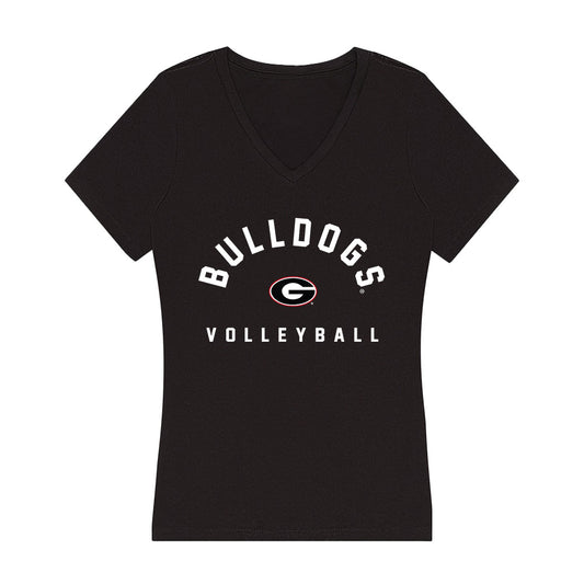 Georgia - NCAA Women's Volleyball : Alexandra Richter - Classic Shersey Women's V-Neck T-Shirt-0