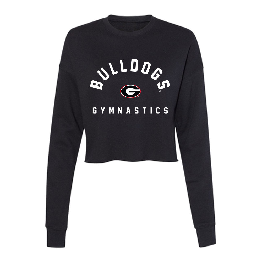 Georgia - NCAA Women's Gymnastics : Kara Eaker - Women's Cropped Crew Fleece-0