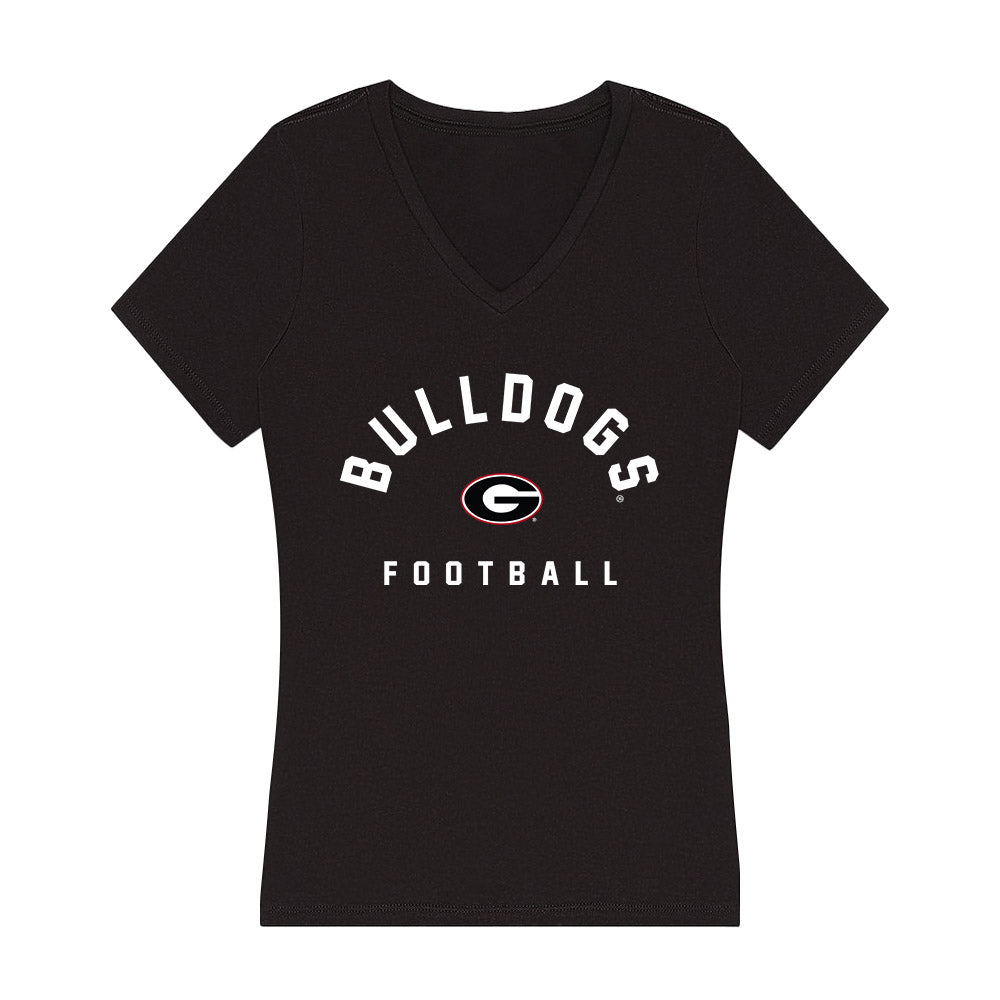 Georgia - NCAA Football : AJ Lonon - Classic Shersey Women's V-Neck T-Shirt-0