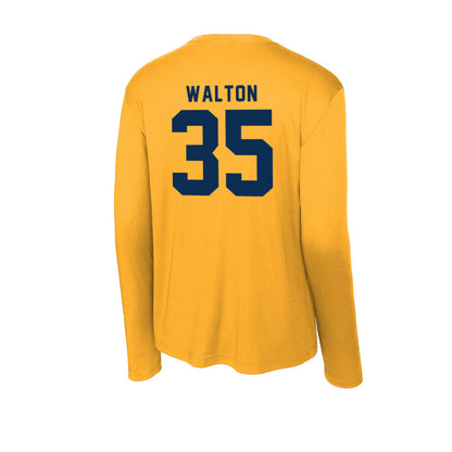 West Virginia - NCAA Women's Basketball : Zahirah Walton - Activewear Long Sleeve T-Shirt-1