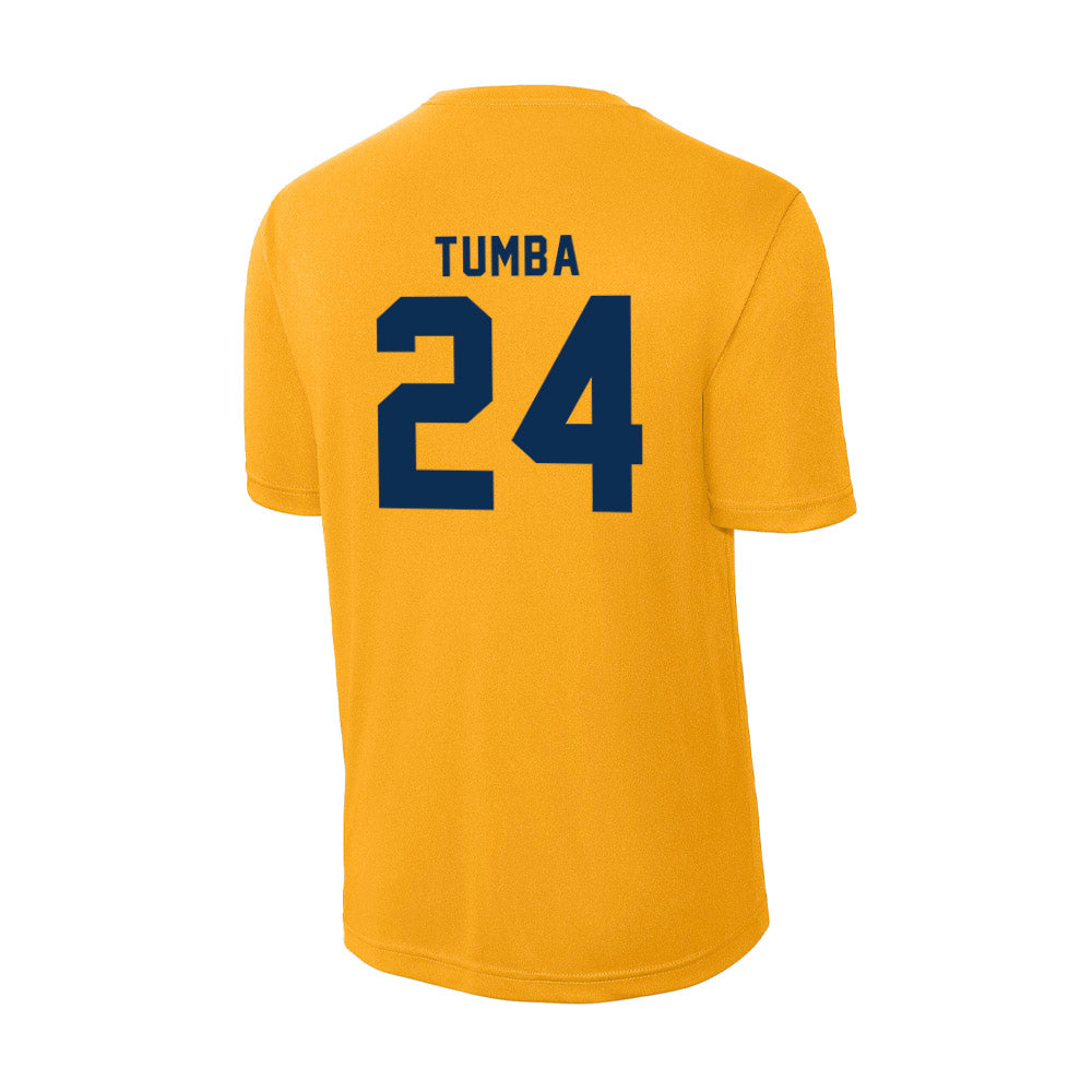 West Virginia - NCAA Women's Basketball : Divine Tumba - Activewear T-Shirt-1