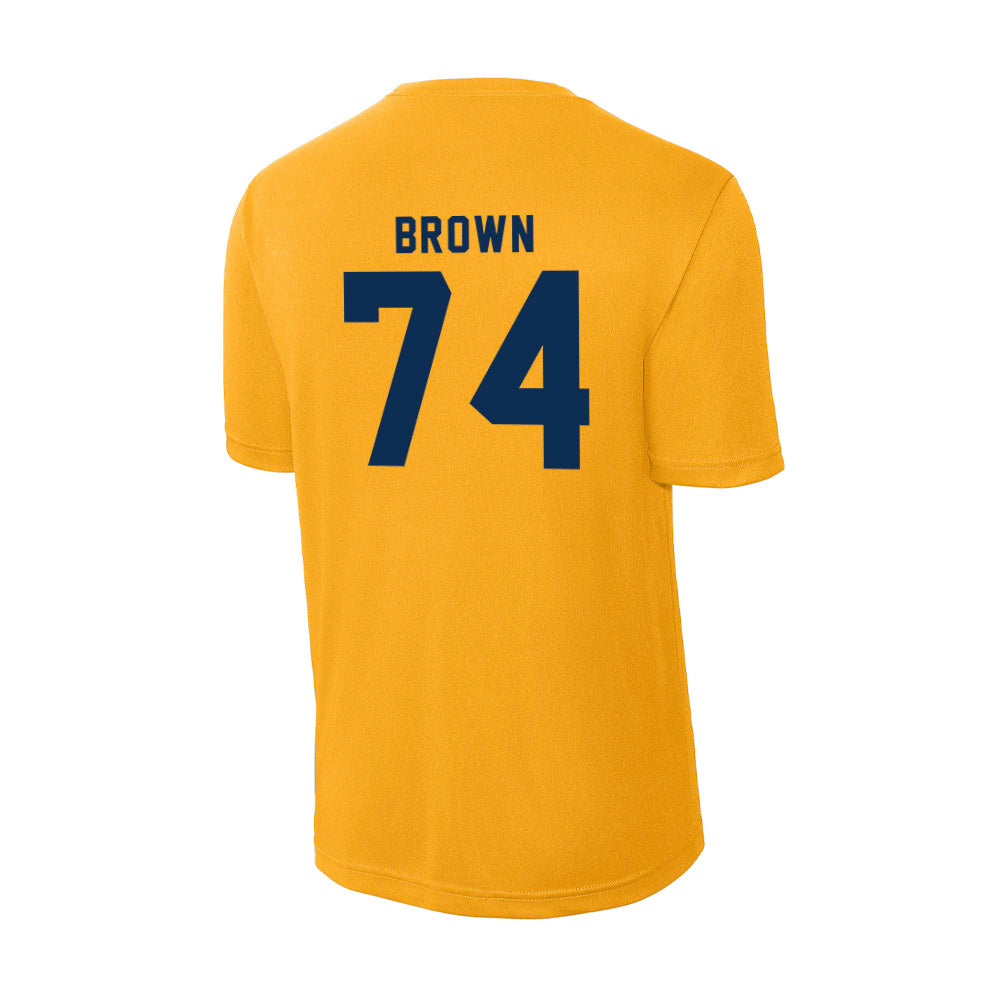 West Virginia - NCAA Football : Kevin Brown - Activewear T-Shirt-1