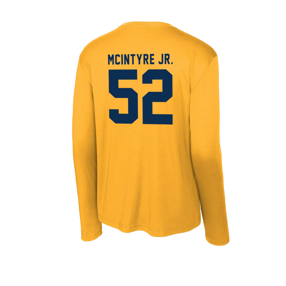 West Virginia - NCAA Football : Corey McIntyre Jr. - Activewear Long Sleeve T-Shirt-1