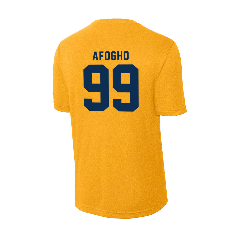 West Virginia - NCAA Football : David Afogho - Activewear T-Shirt-1