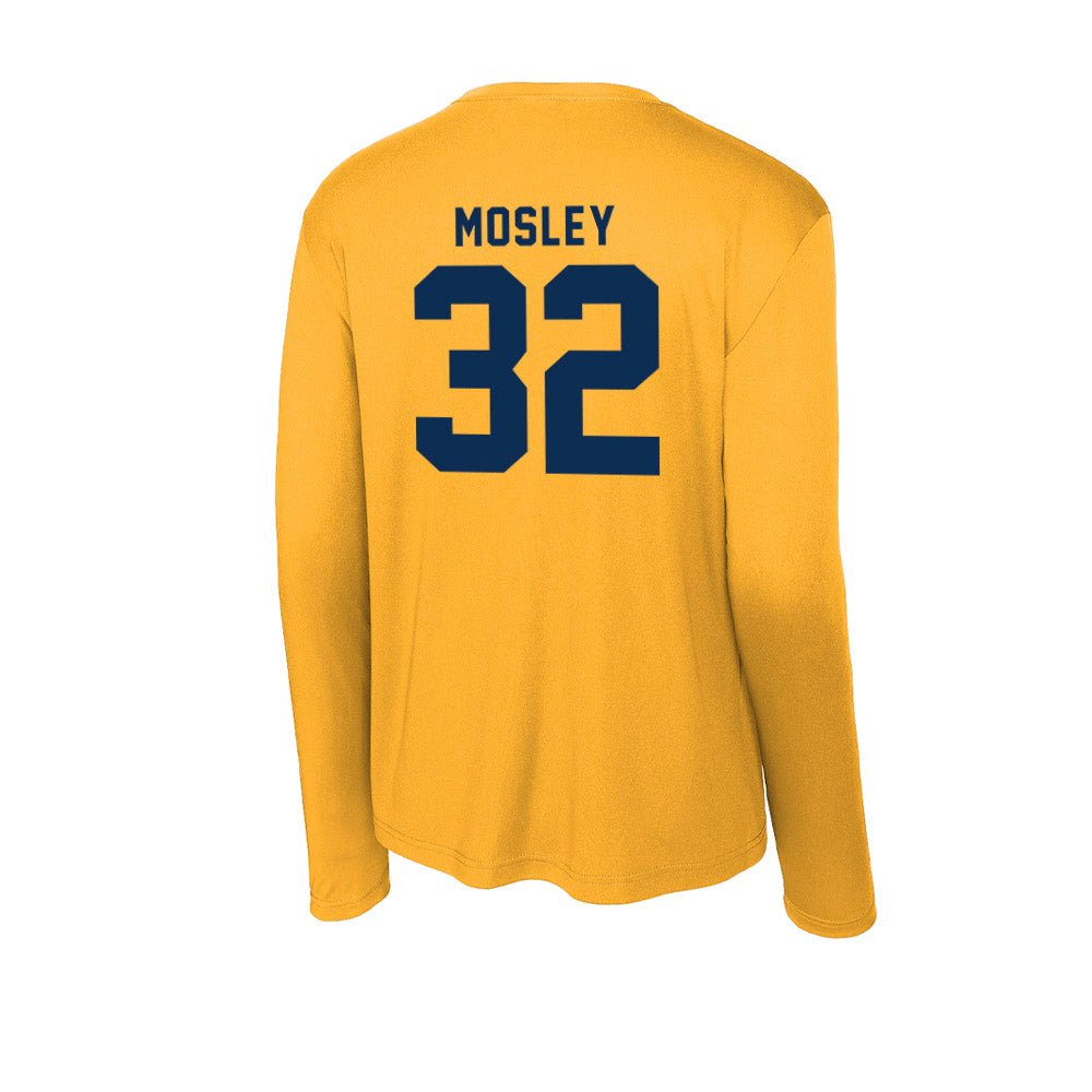 West Virginia - NCAA Baseball : Wyatt Mosley - Activewear Long Sleeve T-Shirt-1