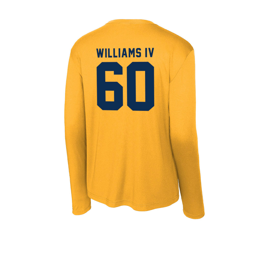 West Virginia - NCAA Football : Johnny Williams IV - Activewear Long Sleeve T-Shirt-1