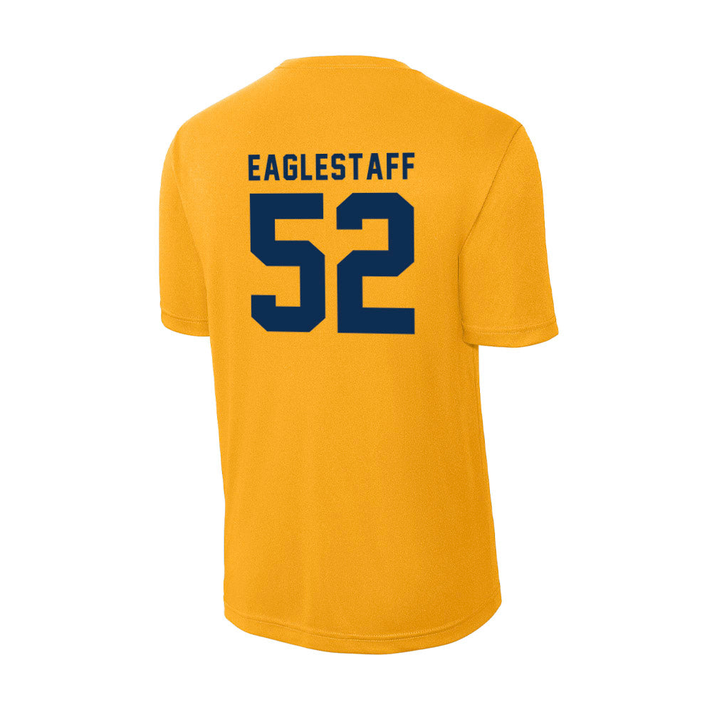 West Virginia - NCAA Men's Basketball : Treysen Eaglestaff - Activewear T-Shirt-1