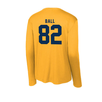 West Virginia - NCAA Football : Cam Ball - Activewear Long Sleeve T-Shirt-1