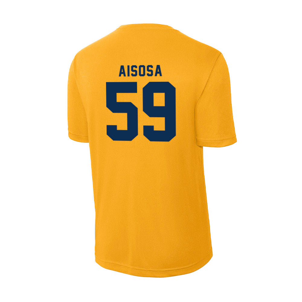 West Virginia - NCAA Football : Josh Aisosa - Activewear T-Shirt-1